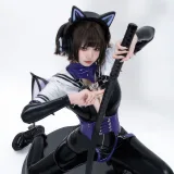 柒柒_Lust77《白棚胶衣》主题写真：78张全套美图
