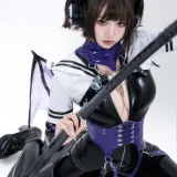 柒柒_Lust77《白棚胶衣》主题写真：78张全套美图