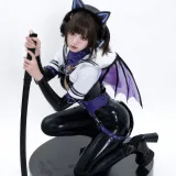 柒柒_Lust77《白棚胶衣》主题写真：78张全套美图