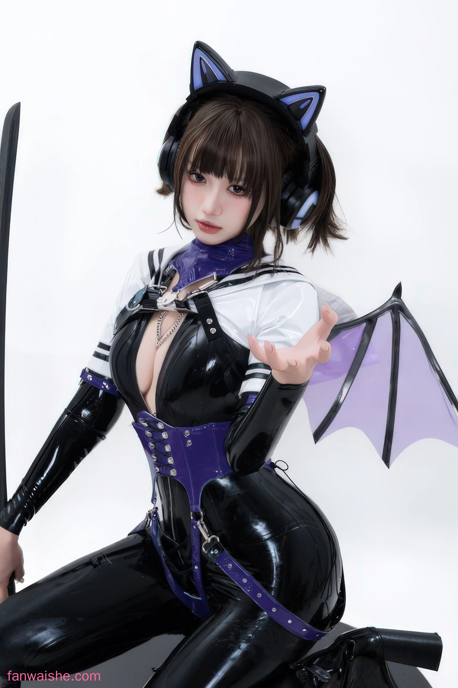 柒柒_Lust77 柒柒_Lust77 NO.064 - 白棚胶衣