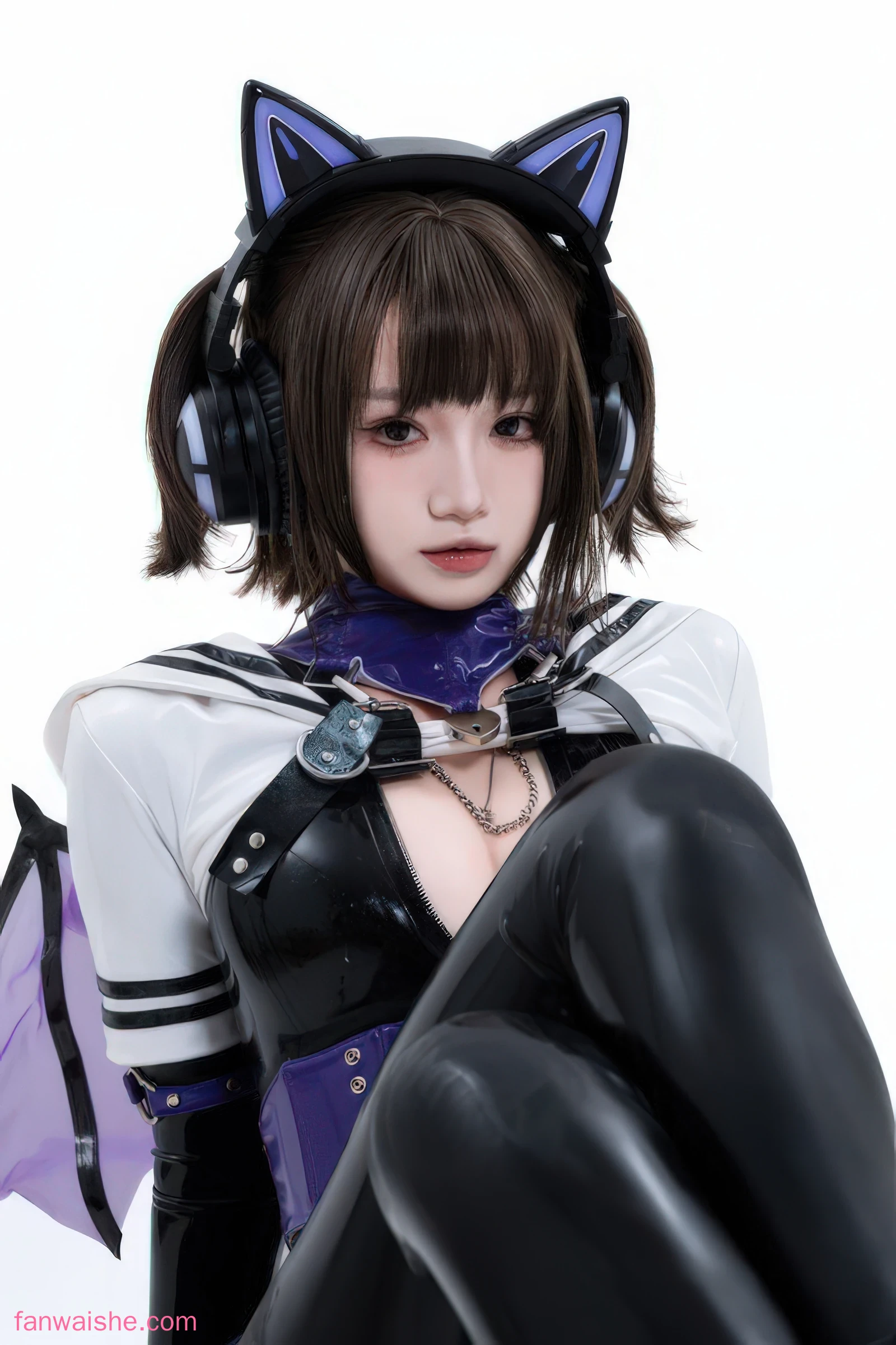 柒柒_Lust77 柒柒_Lust77 NO.064 - 白棚胶衣