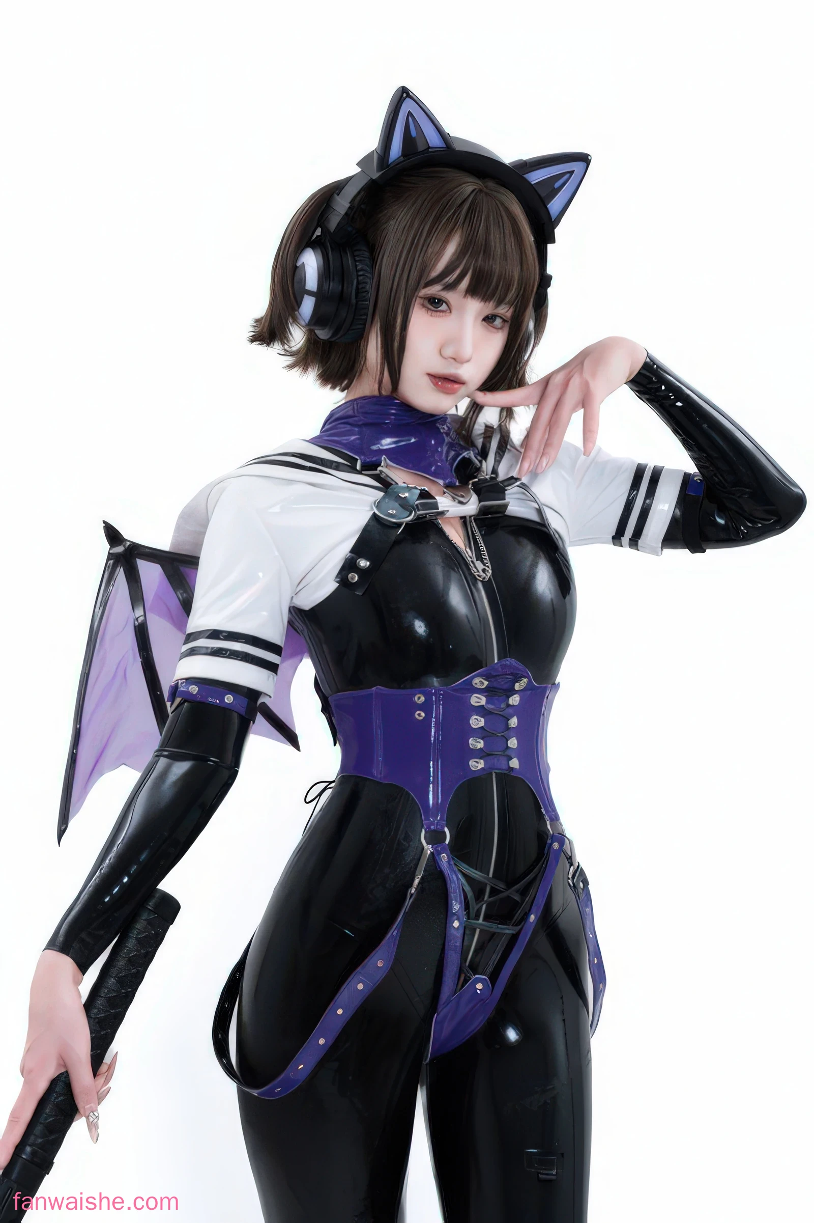 柒柒_Lust77 柒柒_Lust77 NO.064 - 白棚胶衣