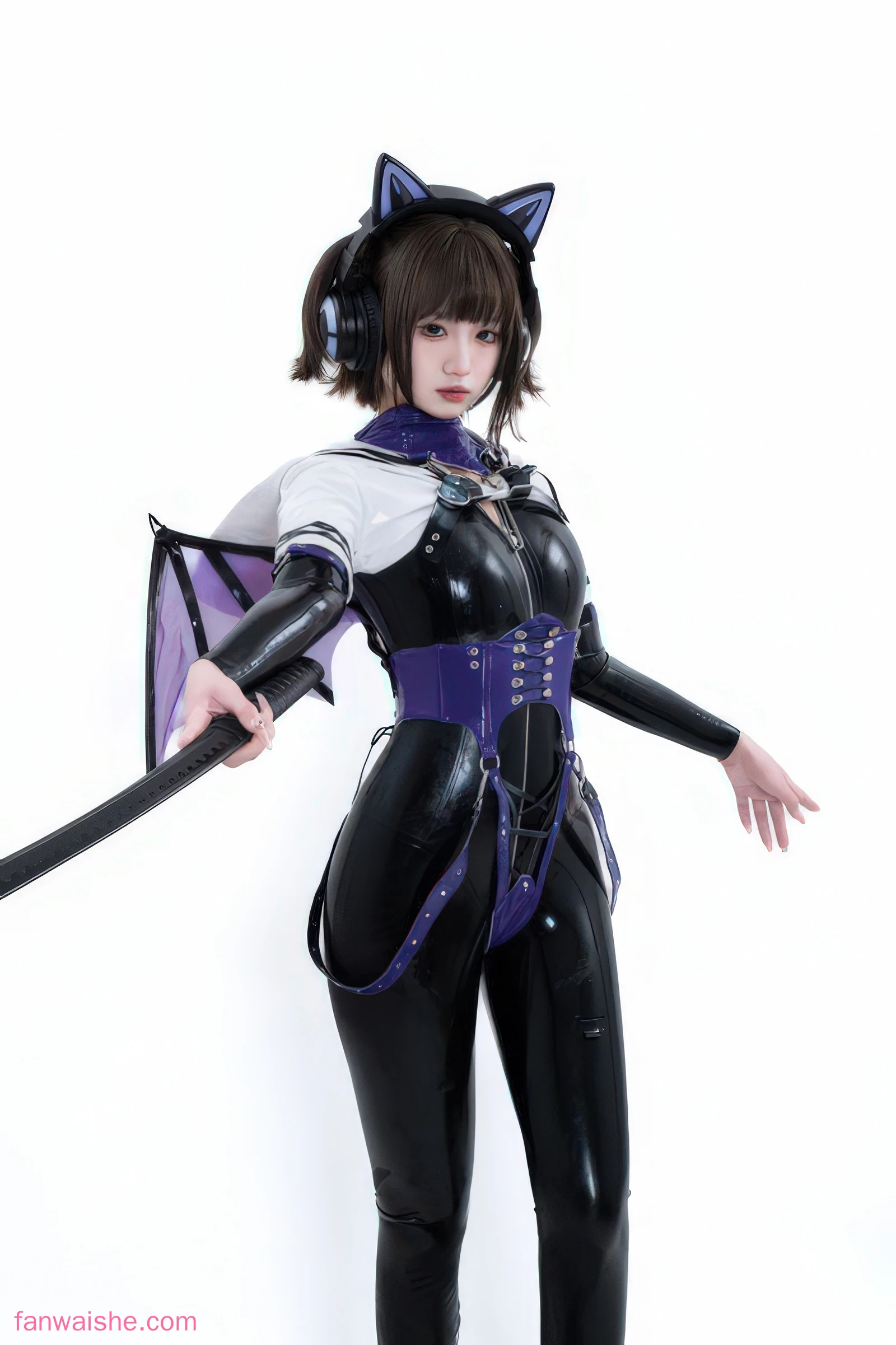 柒柒_Lust77 柒柒_Lust77 NO.064 - 白棚胶衣