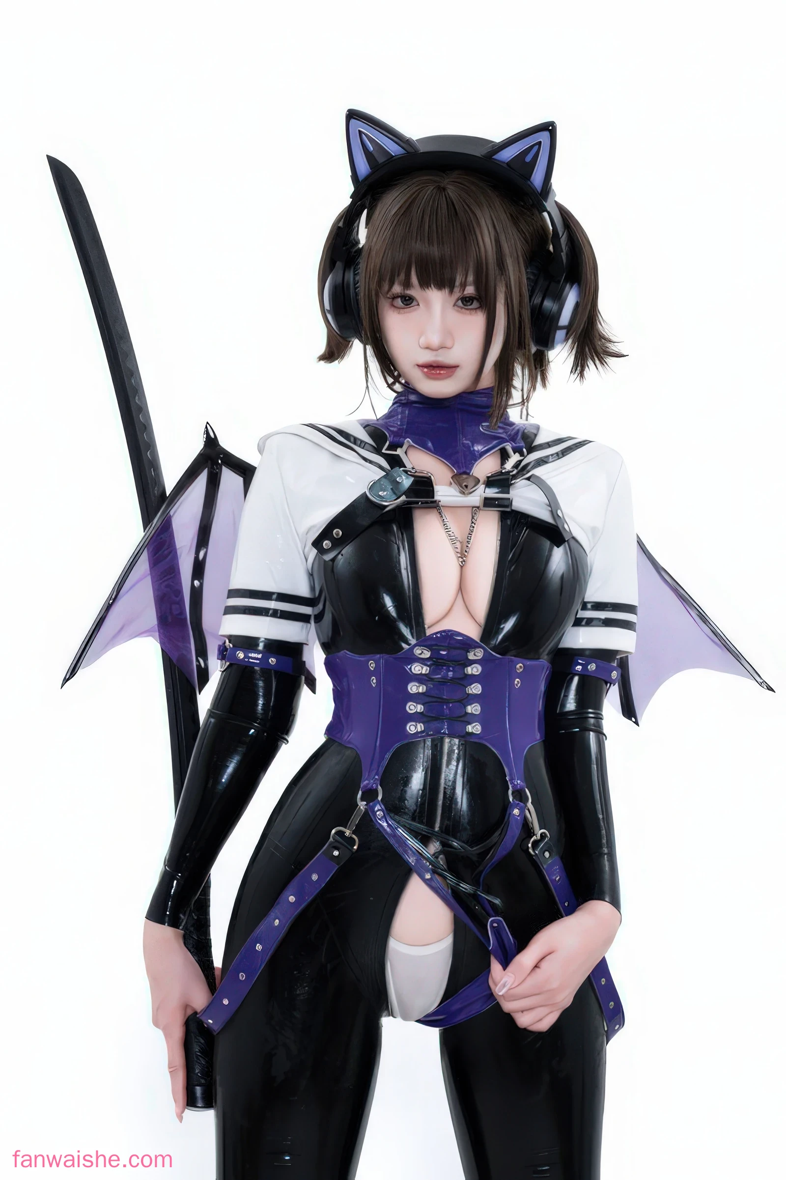 柒柒_Lust77 柒柒_Lust77 NO.064 - 白棚胶衣
