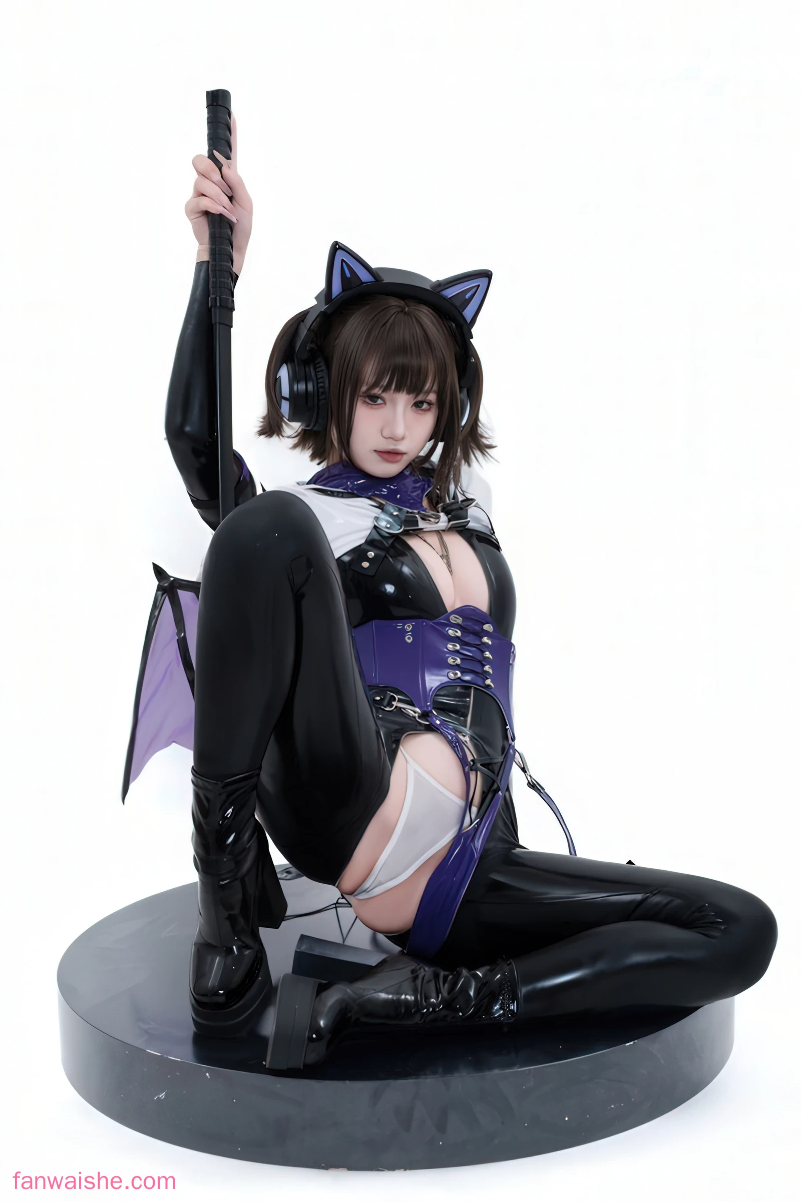 柒柒_Lust77 柒柒_Lust77 NO.064 - 白棚胶衣