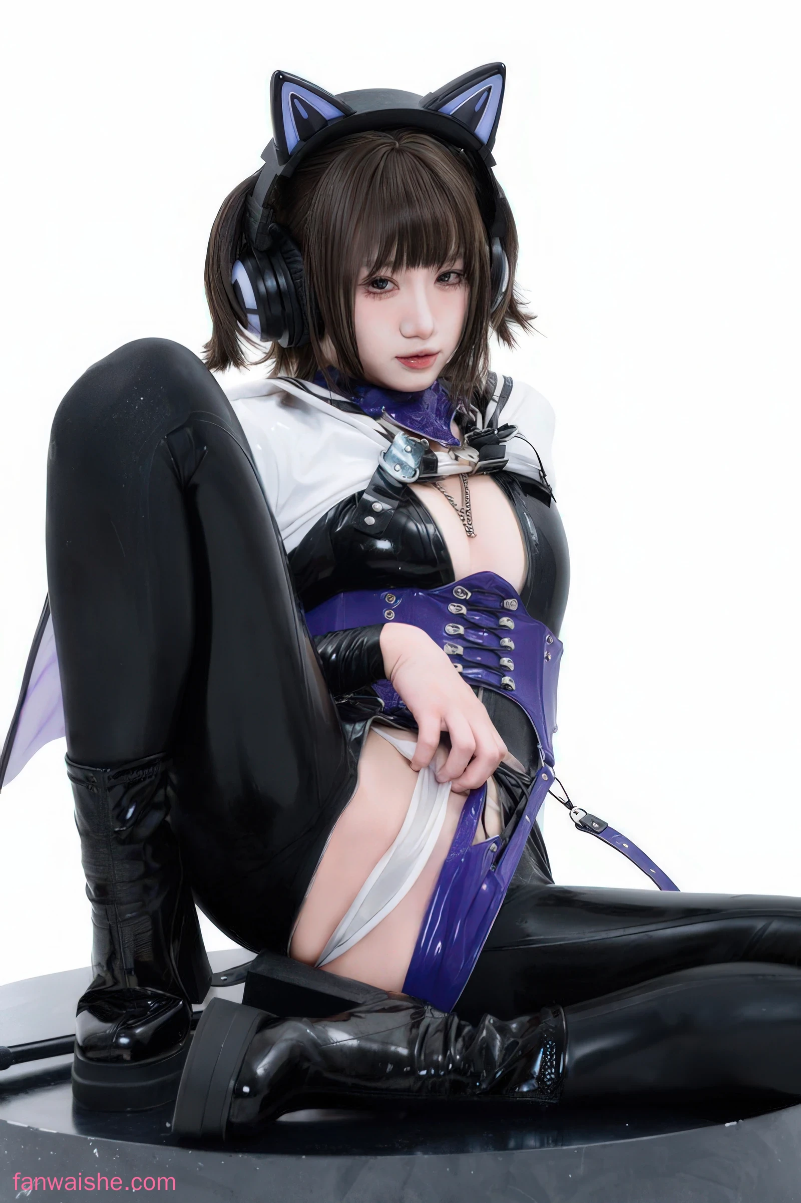 柒柒_Lust77 柒柒_Lust77 NO.064 - 白棚胶衣