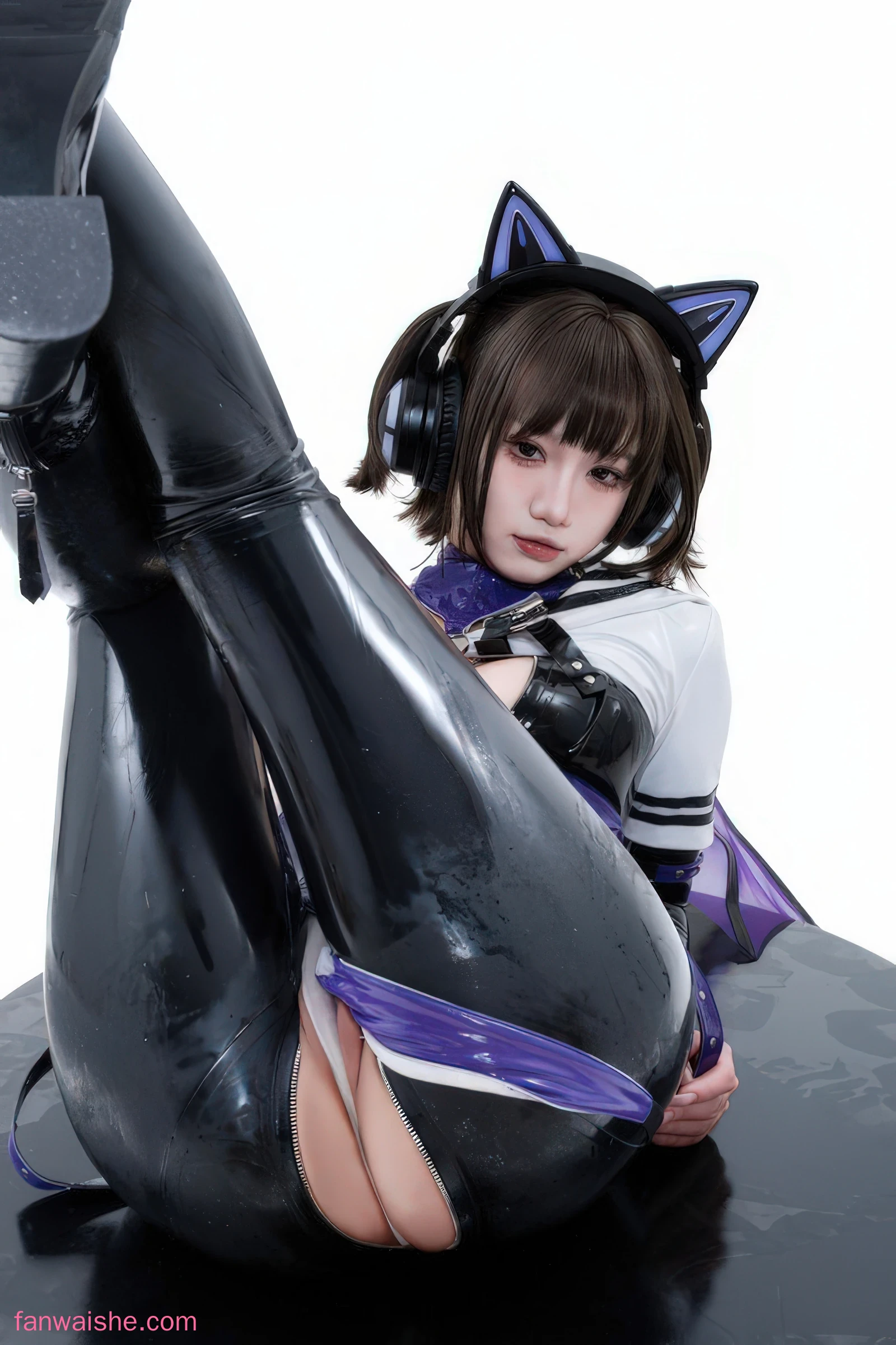 柒柒_Lust77 柒柒_Lust77 NO.064 - 白棚胶衣