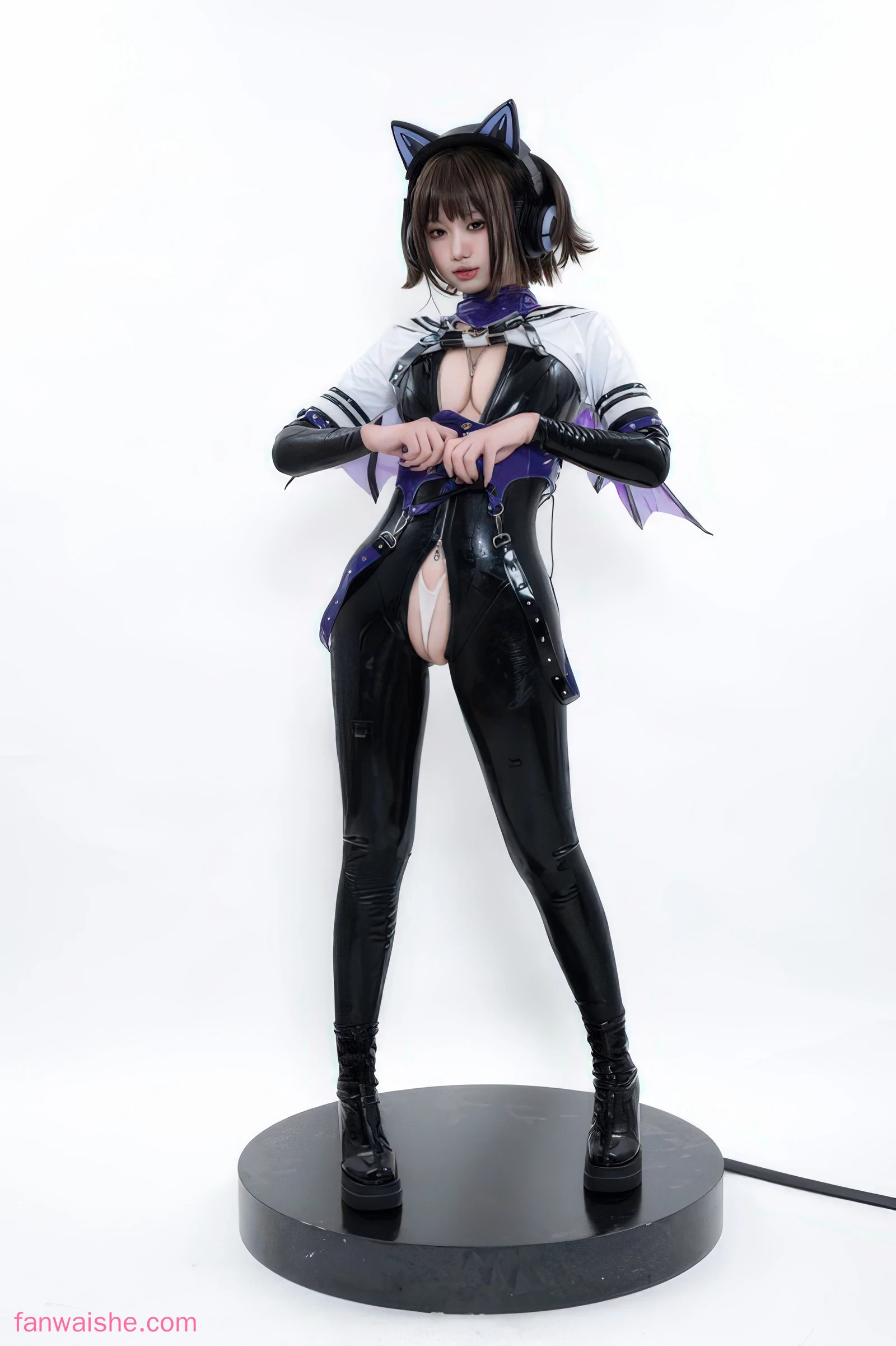 柒柒_Lust77 柒柒_Lust77 NO.064 - 白棚胶衣