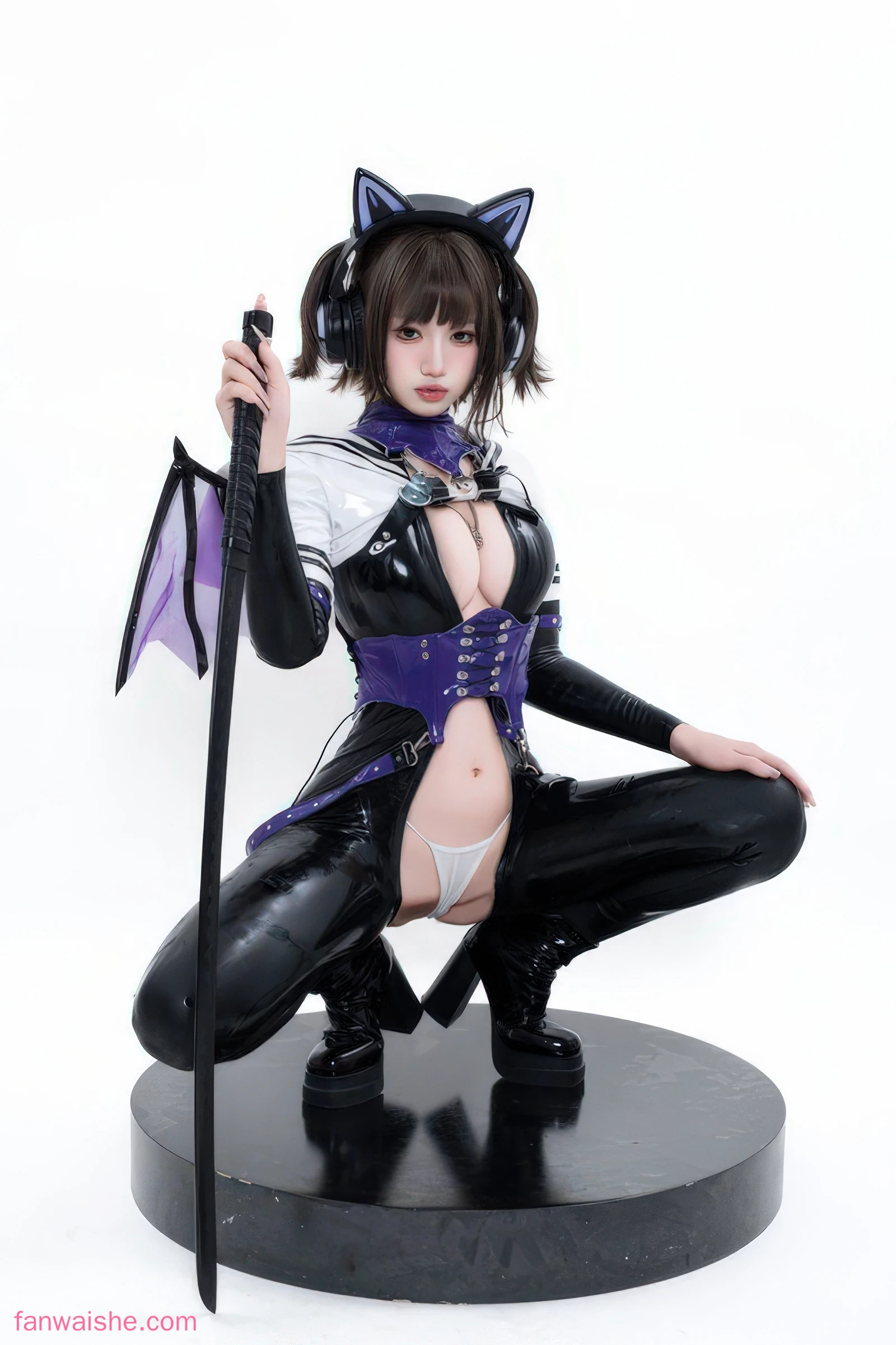 柒柒_Lust77 柒柒_Lust77 NO.064 - 白棚胶衣