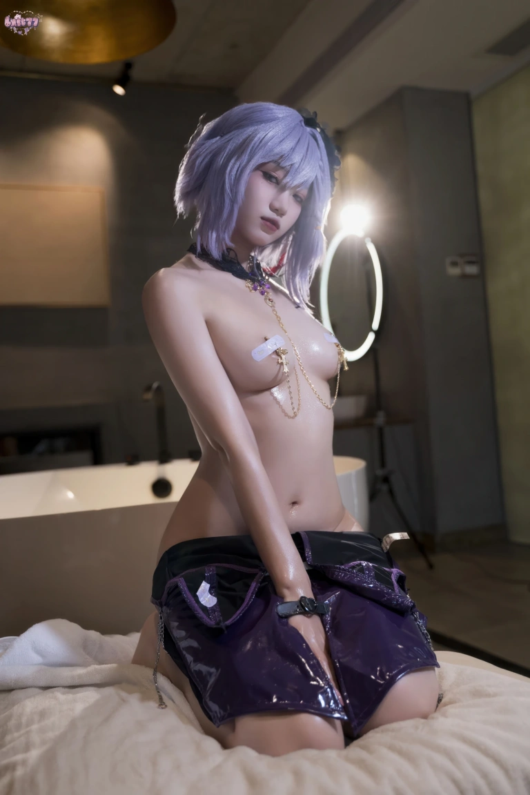 柒柒_Lust77《魔女契约》主题写真：108张全套美图，含1个视频