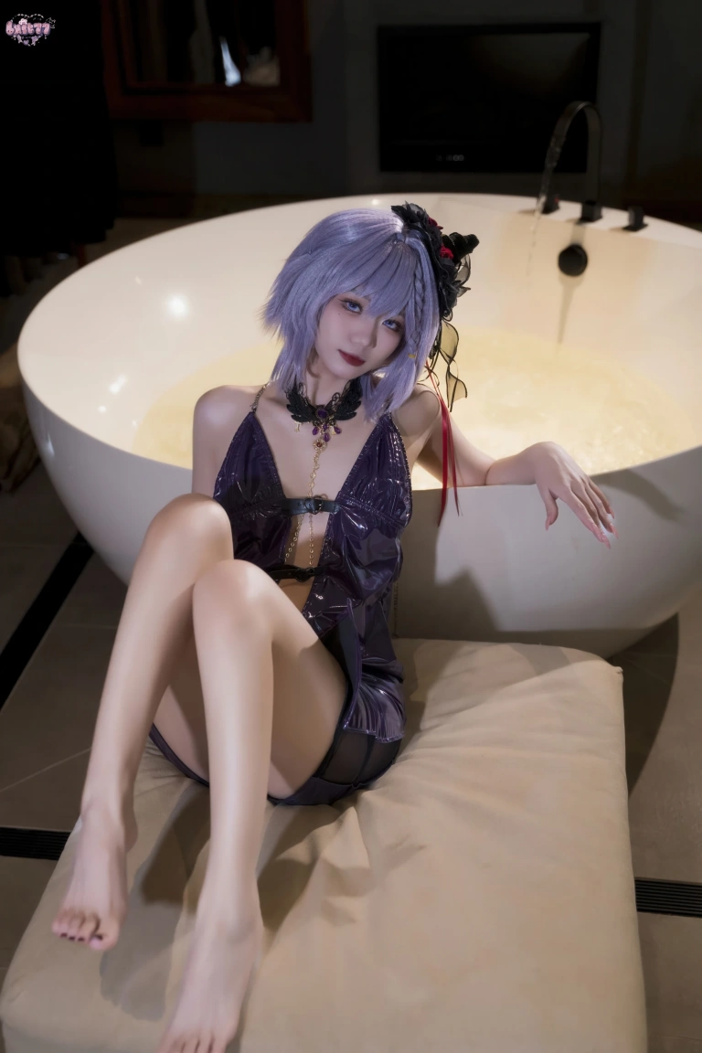 柒柒_Lust77《魔女契约》主题写真：108张全套美图，含1个视频