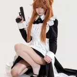 柒柒_Lust77《新世纪福音战士 明日香·战斗女仆》主题写真：68张全套美图