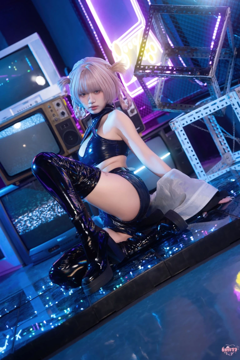 柒柒_Lust77《彻夜之歌 常服七草荠》主题写真：41张全套美图
