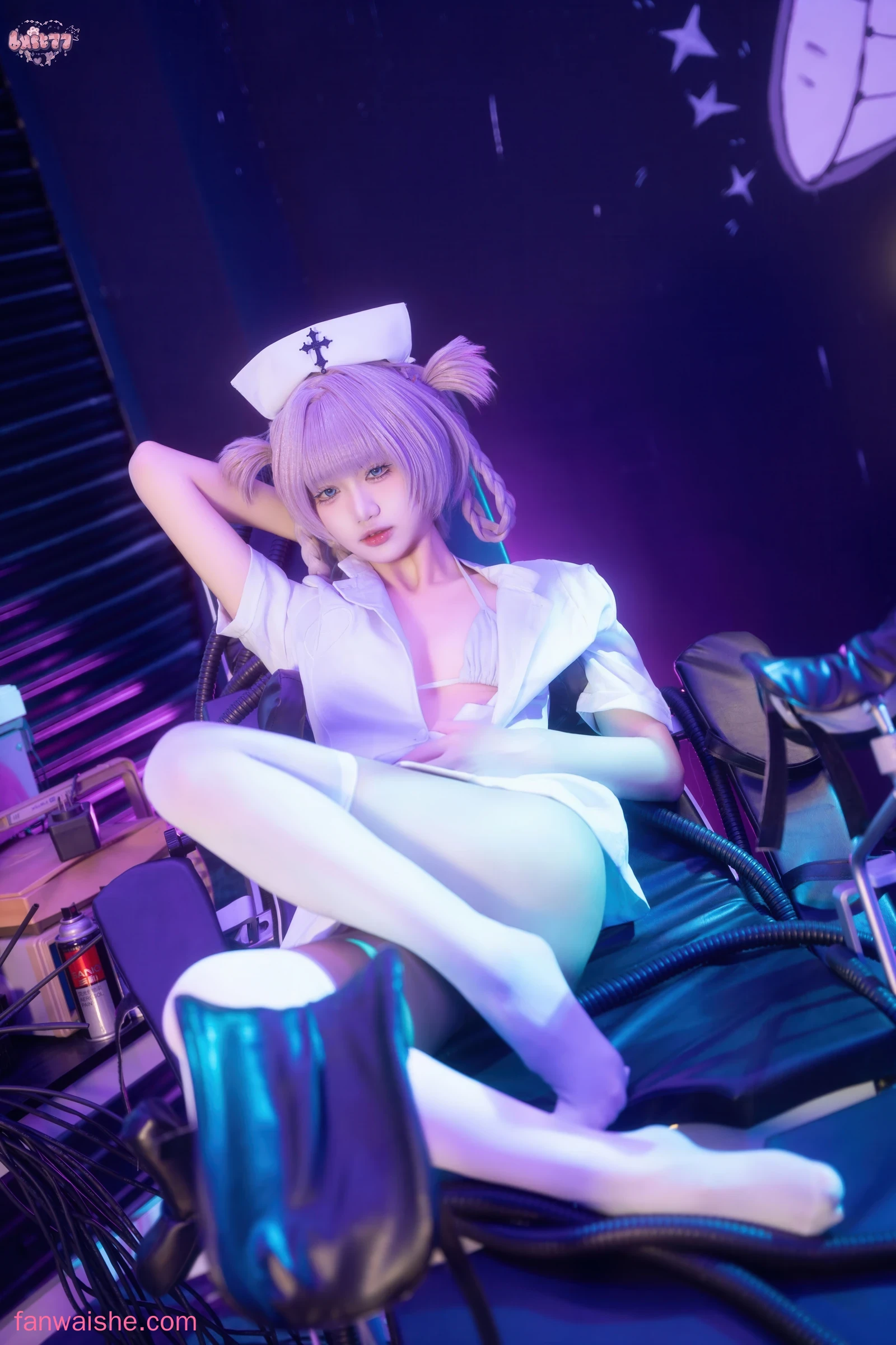 柒柒_Lust77 柒柒_Lust77 NO.071 - 彻夜之歌 护士服小荠