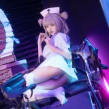 柒柒_Lust77《彻夜之歌 护士服小荠》主题写真：100张全套美图
