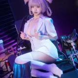 柒柒_Lust77《彻夜之歌 护士服小荠》主题写真：100张全套美图