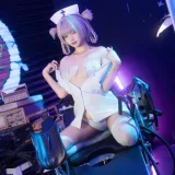 柒柒_Lust77《彻夜之歌 护士服小荠》主题写真：100张全套美图