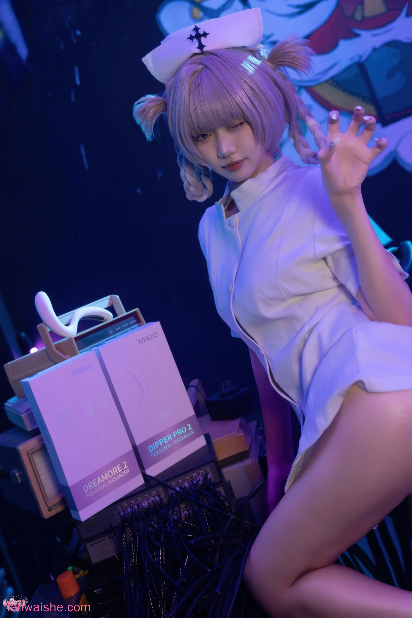 柒柒_Lust77 柒柒_Lust77 NO.071 - 彻夜之歌 护士服小荠
