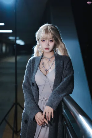 柒柒_Lust77《灰姑娘·辛德瑞拉同人晚礼裙》主题写真：97张全套美图