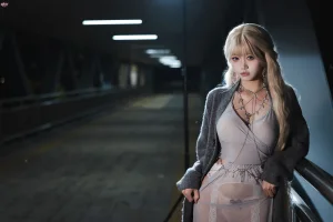 柒柒_Lust77《灰姑娘·辛德瑞拉同人晚礼裙》主题写真：97张全套美图