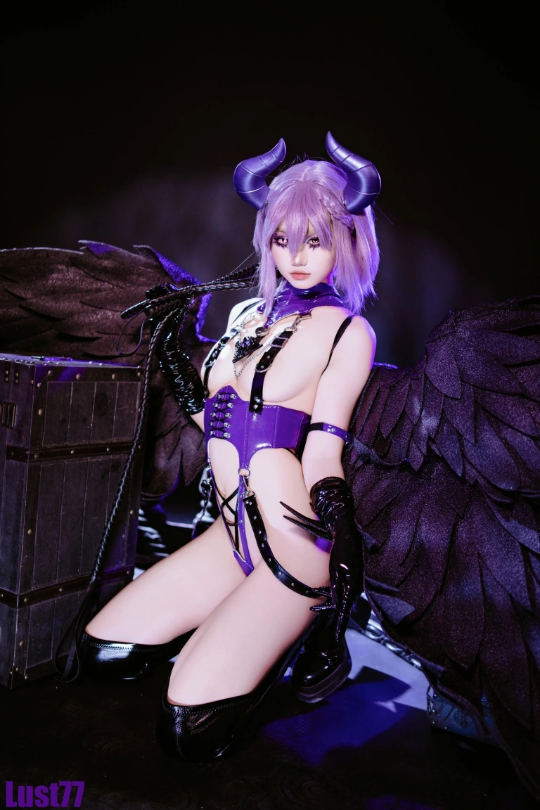 柒柒_Lust77《堕天使之歌》主题写真：83张全套美图