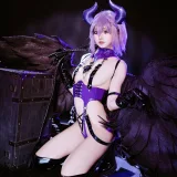 柒柒_Lust77《堕天使之歌》主题写真：83张全套美图