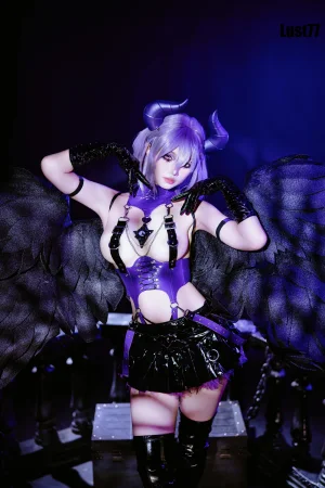 柒柒_Lust77《堕天使之歌》主题写真：83张全套美图