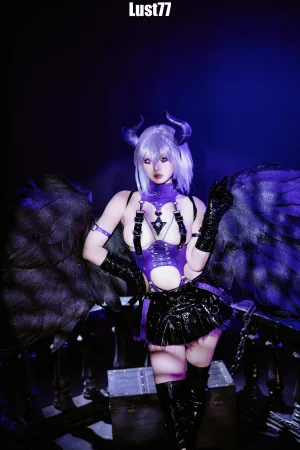 柒柒_Lust77《堕天使之歌》主题写真：83张全套美图