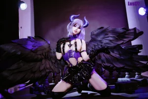 柒柒_Lust77《堕天使之歌》主题写真：83张全套美图