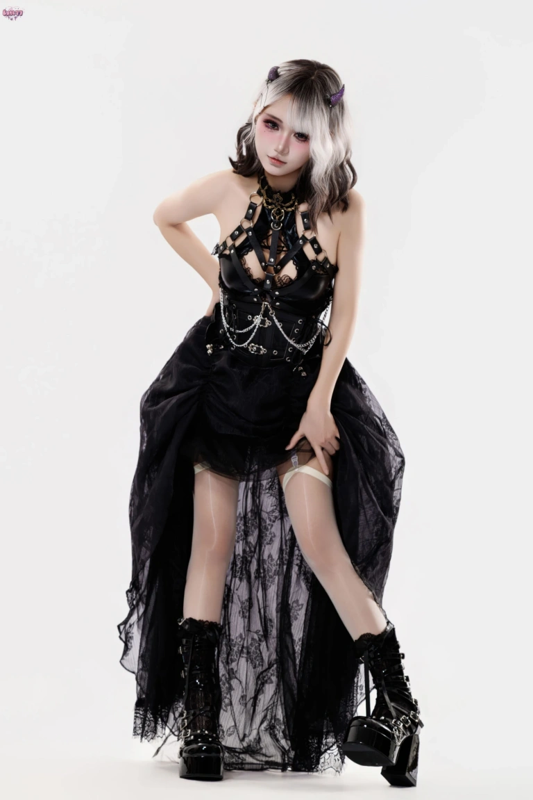 柒柒_Lust77《魔女盛宴》主题写真：138张全套美图