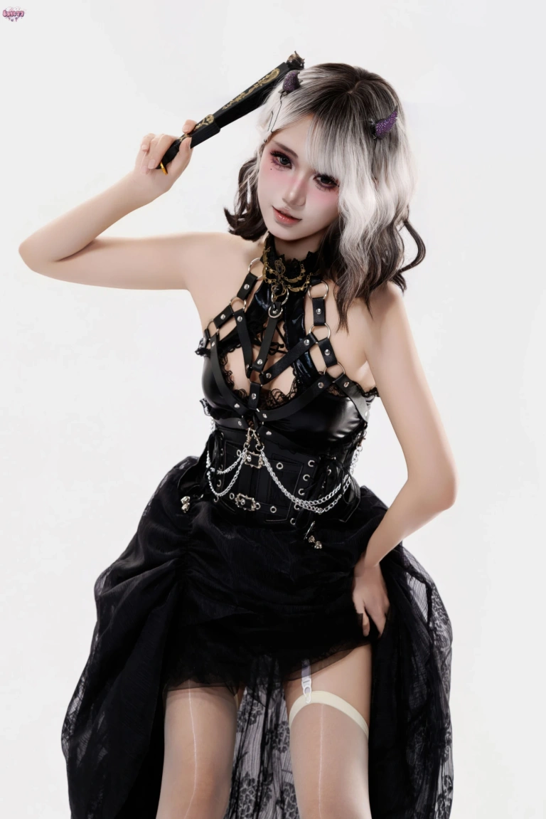 柒柒_Lust77《魔女盛宴》主题写真：138张全套美图