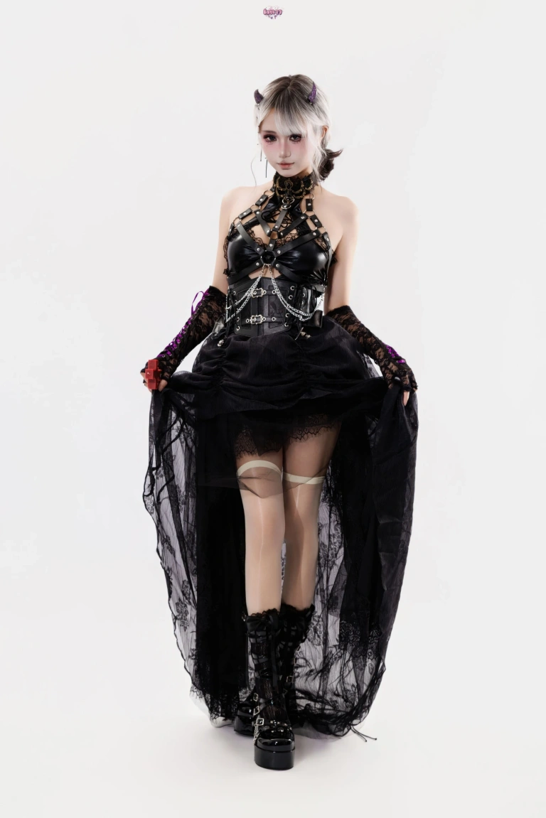柒柒_Lust77《魔女盛宴》主题写真：138张全套美图