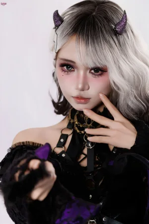 柒柒_Lust77《魔女盛宴》主题写真：138张全套美图