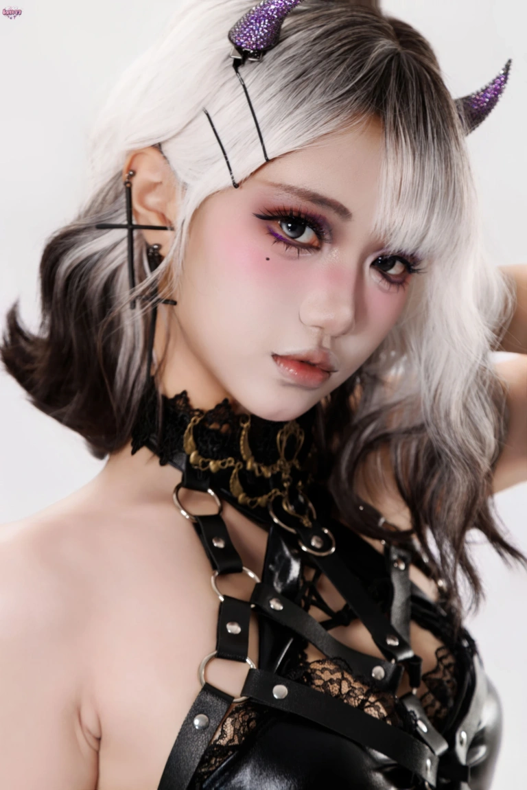 柒柒_Lust77《魔女盛宴》主题写真：138张全套美图