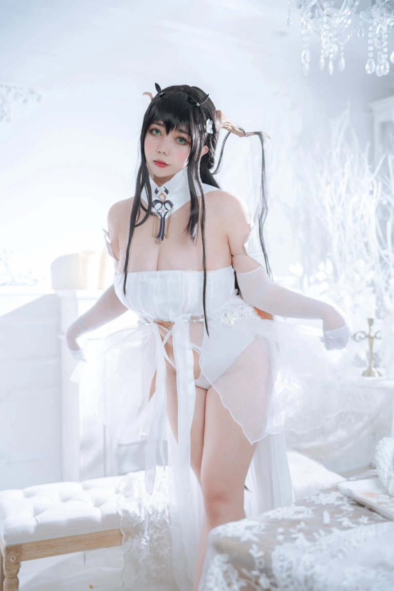 Meroko_魅瞳《碧蓝航线 不挠》主题写真：53张全套美图