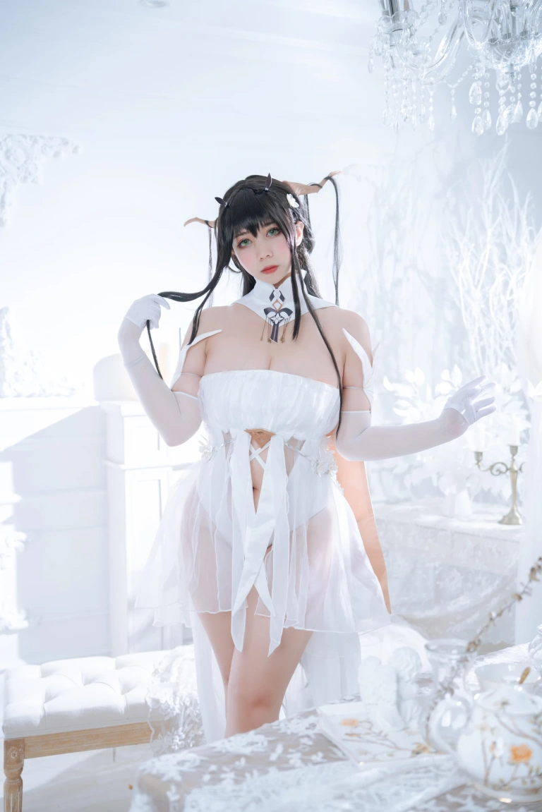 Meroko_魅瞳《碧蓝航线 不挠》主题写真：53张全套美图