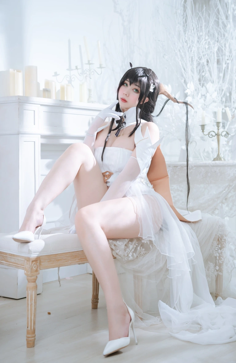 Meroko_魅瞳《碧蓝航线 不挠》主题写真：53张全套美图
