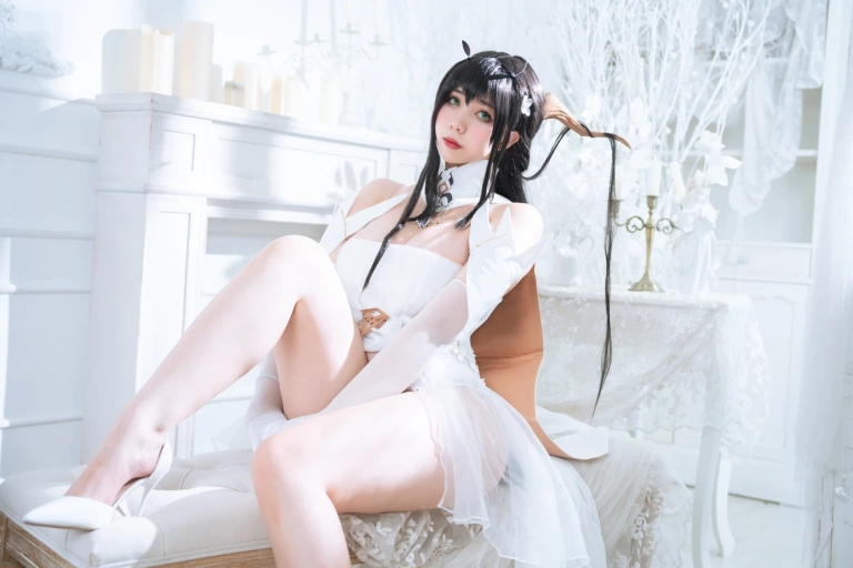 Meroko_魅瞳《碧蓝航线 不挠》主题写真：53张全套美图