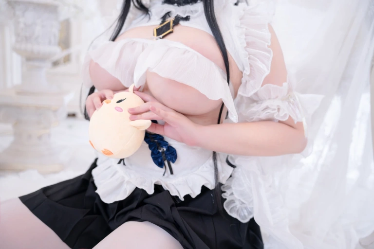 Meroko_魅瞳《碧蓝航线 不挠女仆没干劲的小姐姐》主题写真：53张全套美图