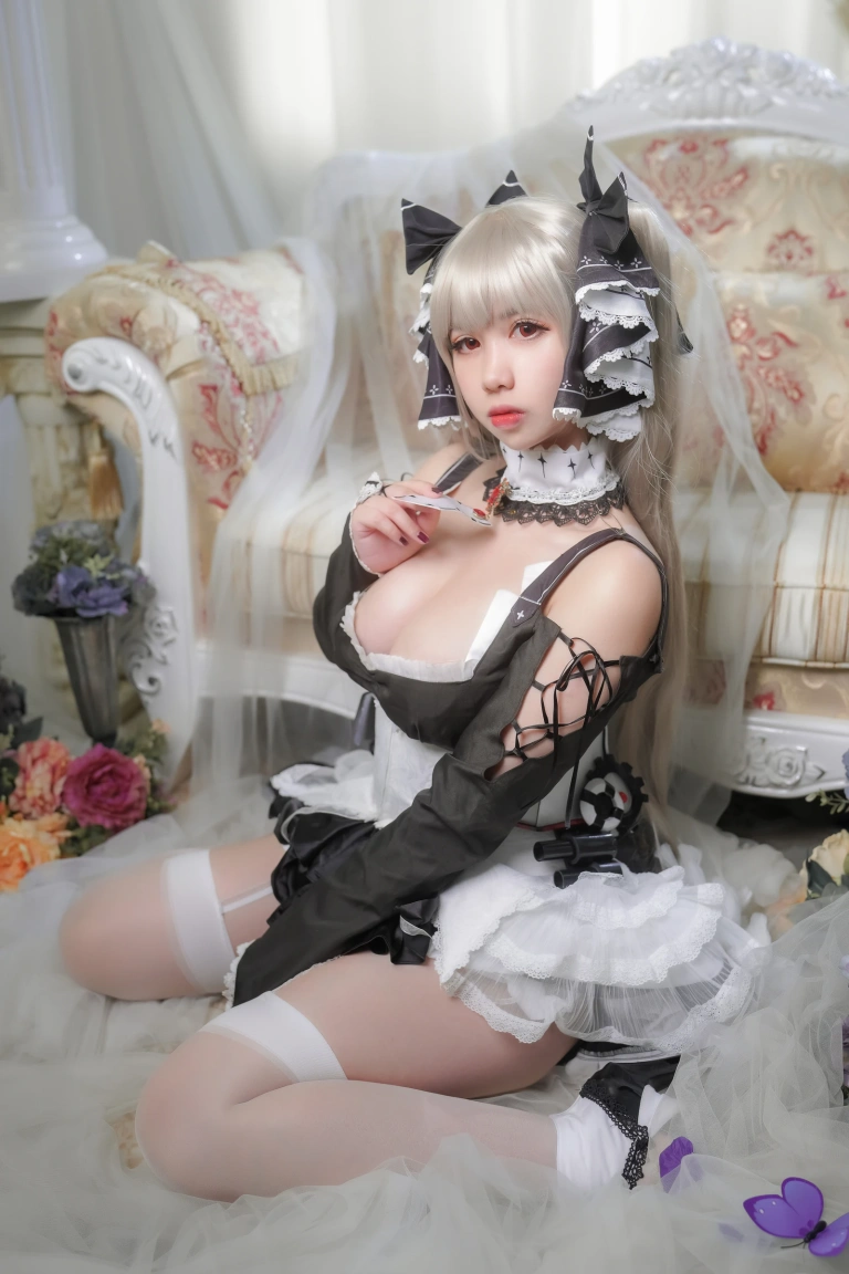 Meroko_魅瞳《碧蓝航线 可畏》主题写真：26张全套美图