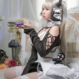 Meroko_魅瞳《碧蓝航线 可畏》主题写真：26张全套美图