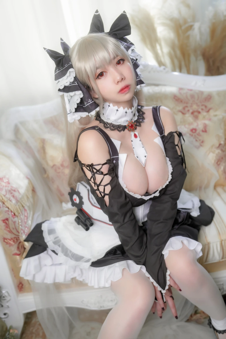 Meroko_魅瞳《碧蓝航线 可畏》主题写真：26张全套美图