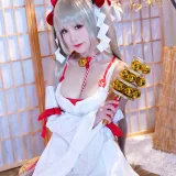 miko酱ww《可畏巫女》主题写真：23张全套美图