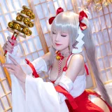 miko酱ww《可畏巫女》主题写真：23张全套美图