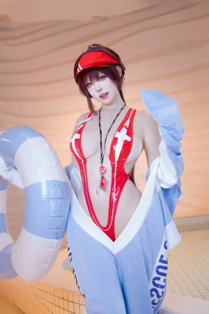 miko酱ww《NIKKE 玛律恰娜》主题写真：34张全套美图