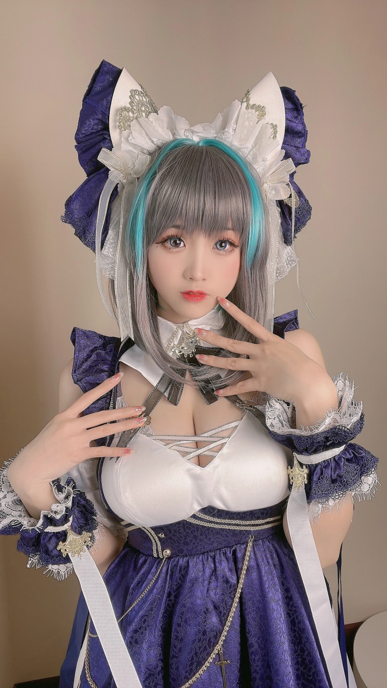 miko酱ww《柴郡猫》主题写真：16张全套美图