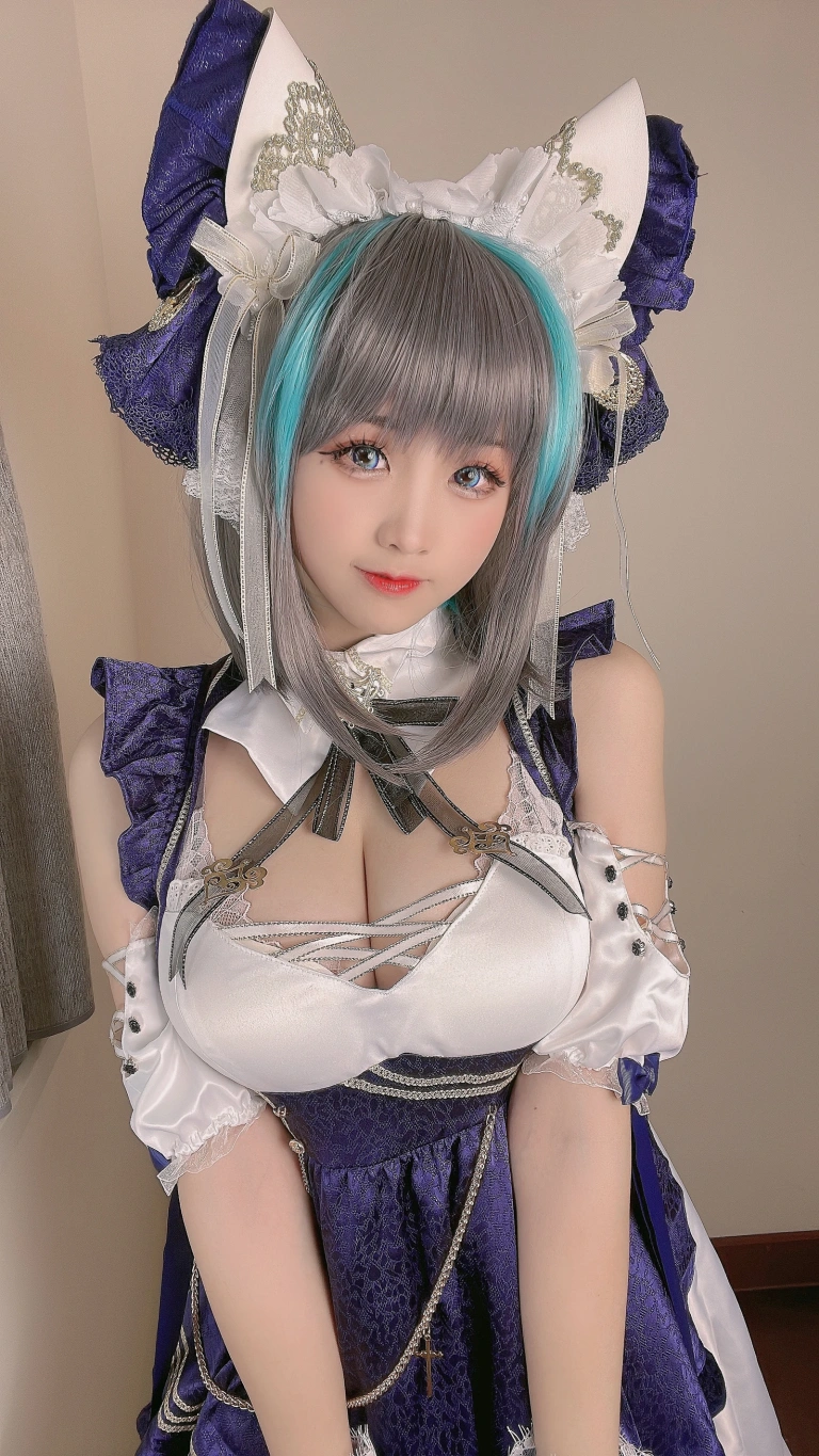 miko酱ww《柴郡猫》主题写真：16张全套美图