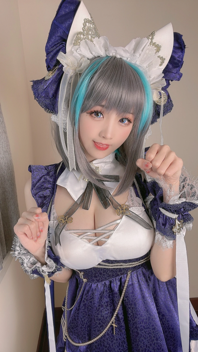 miko酱ww《柴郡猫》主题写真：16张全套美图
