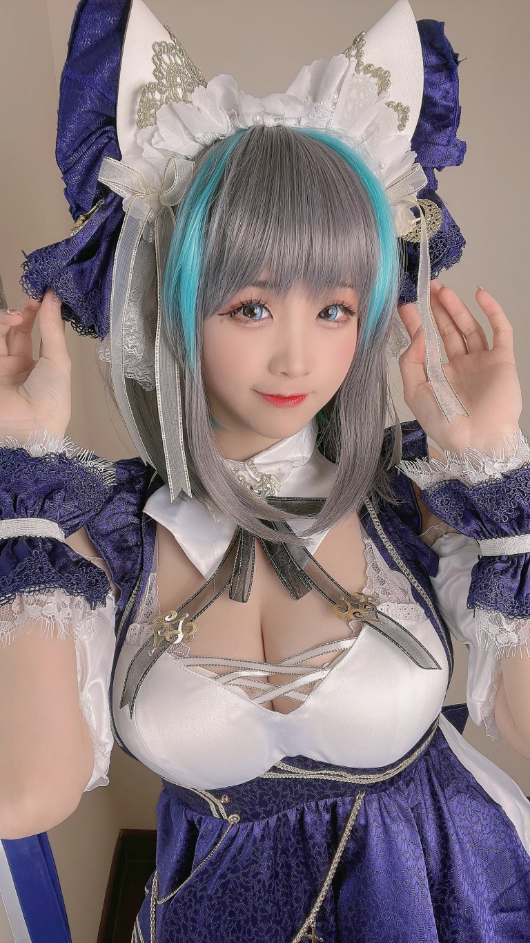 miko酱ww《柴郡猫》主题写真：16张全套美图