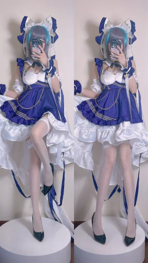 miko酱ww《柴郡猫》主题写真：16张全套美图